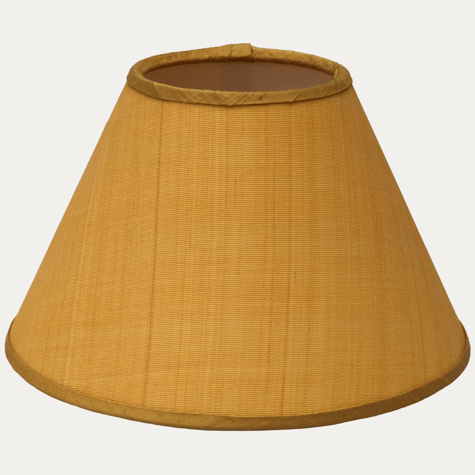 John Boyd Paso Yellow Horsehair Lampshade with Silk Trim