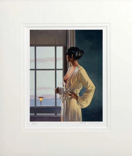 Jack Vettriano Baby Bye Bye Mounted