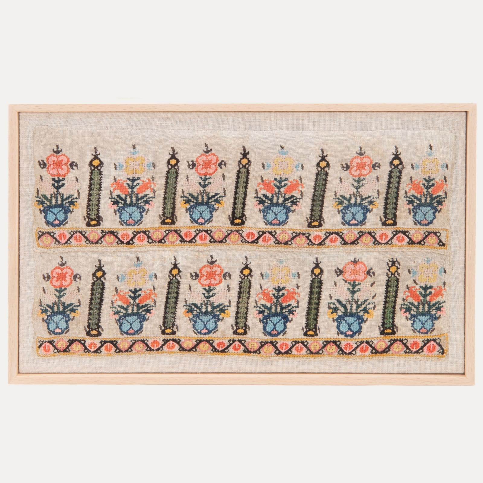 Framed Antique Textile