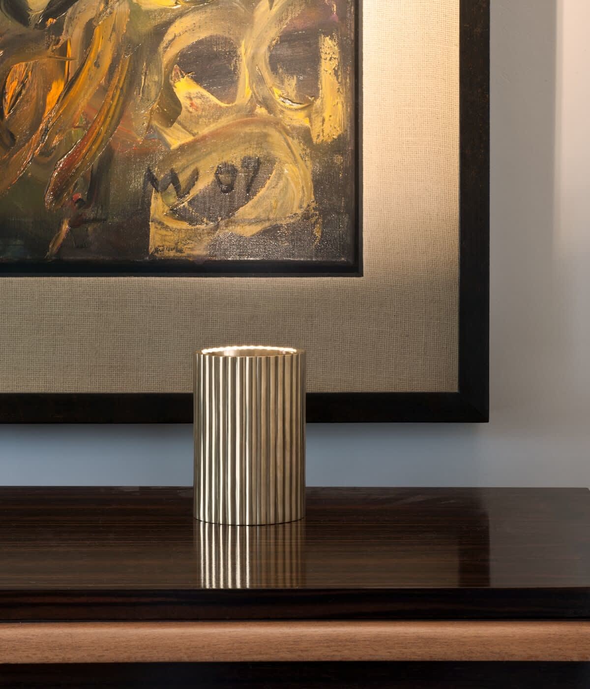 Cheriton Uplighter Brass
