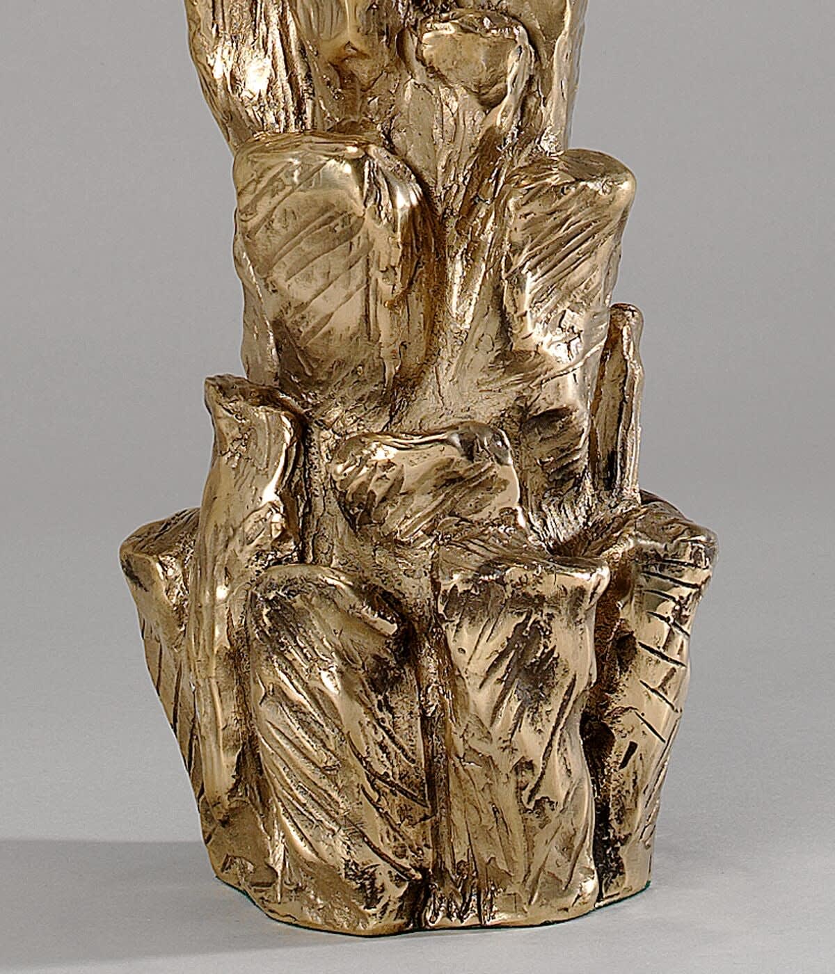 Rock Table Lamp Brass