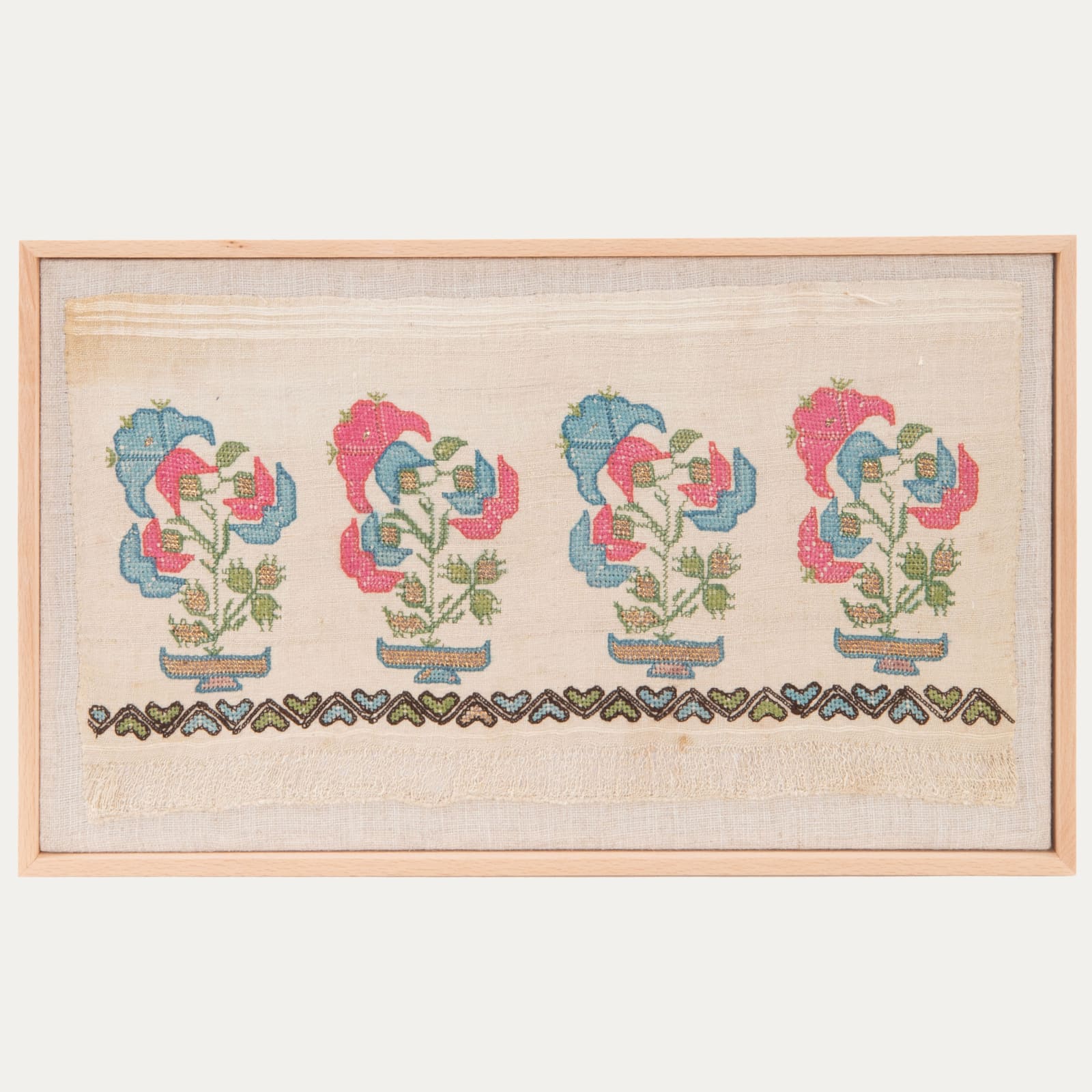 Framed Antique Textile