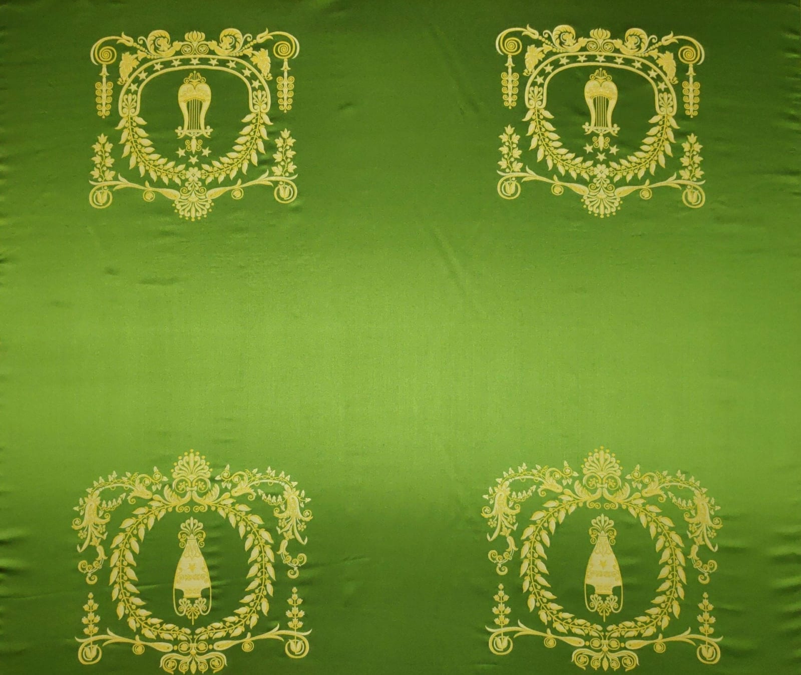 Fauteuil Massena Green Gold