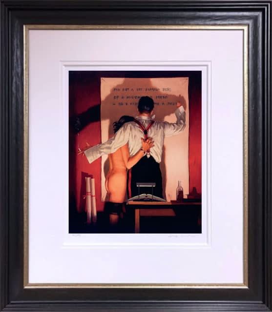 Jack Vettriano The Great Poet Framed