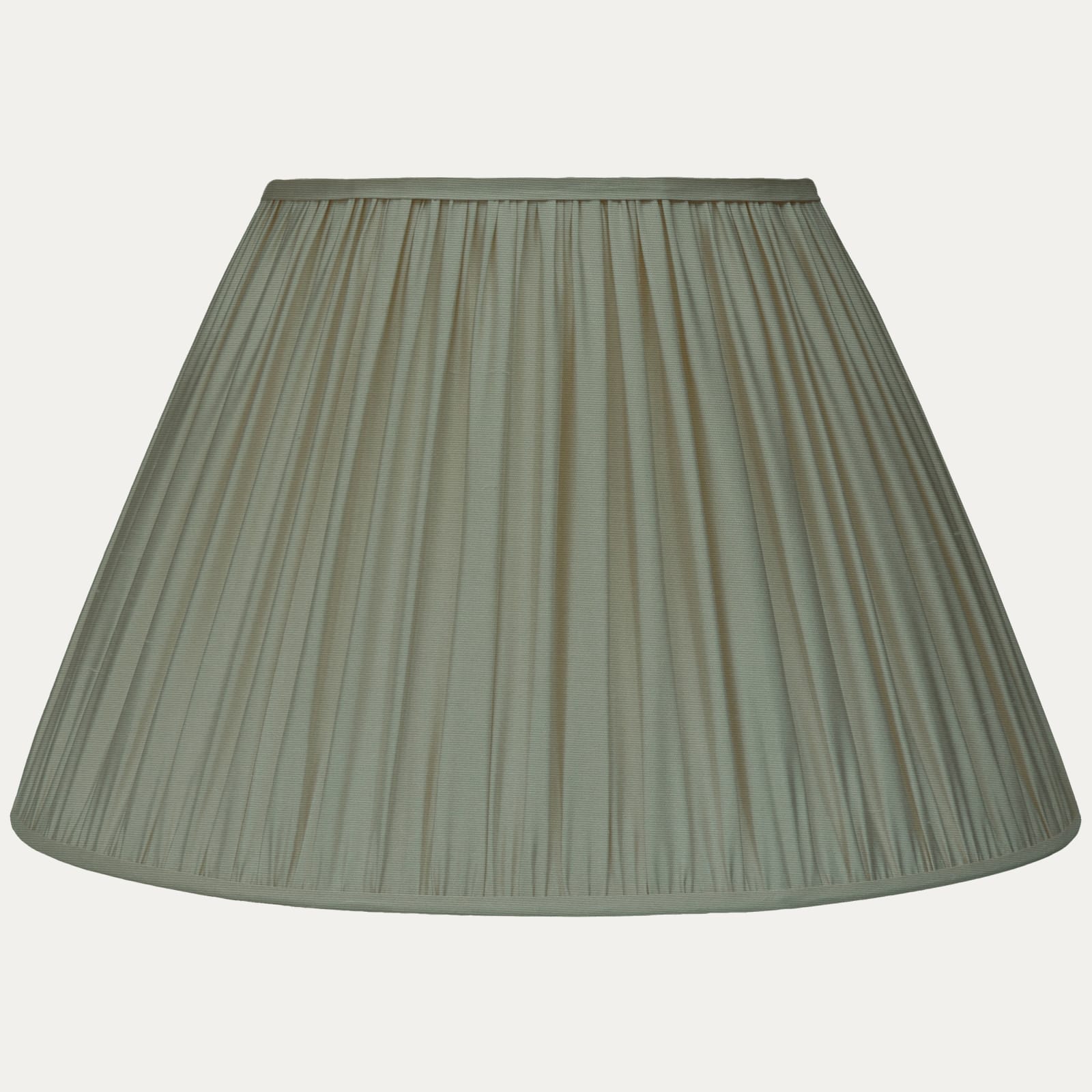 Crushed Pea Faille Lugano Silk Empire Lampshade