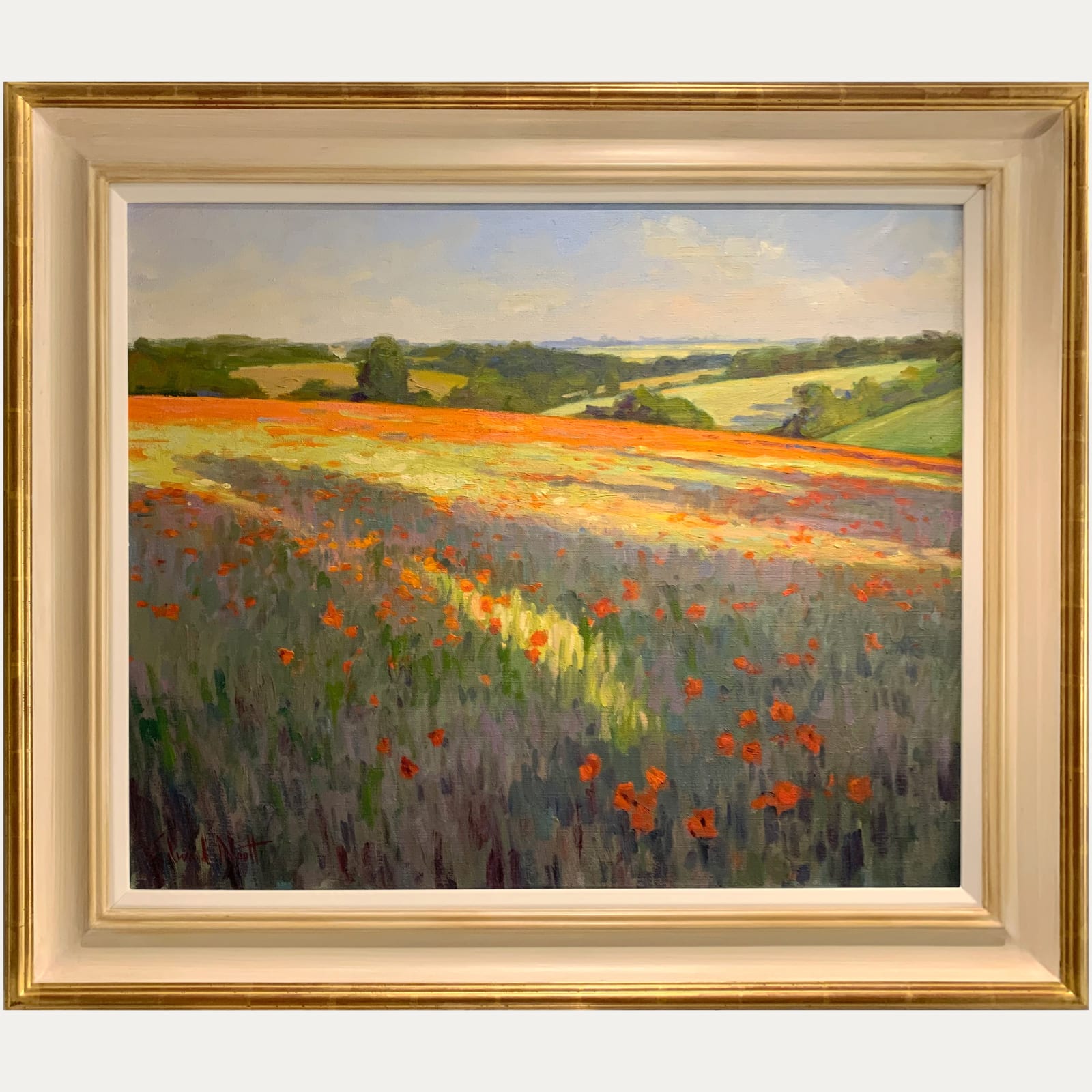 Edward Noott Poppies Near Stow