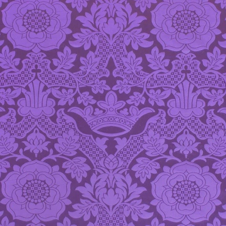 St Margaret Brocade Purple