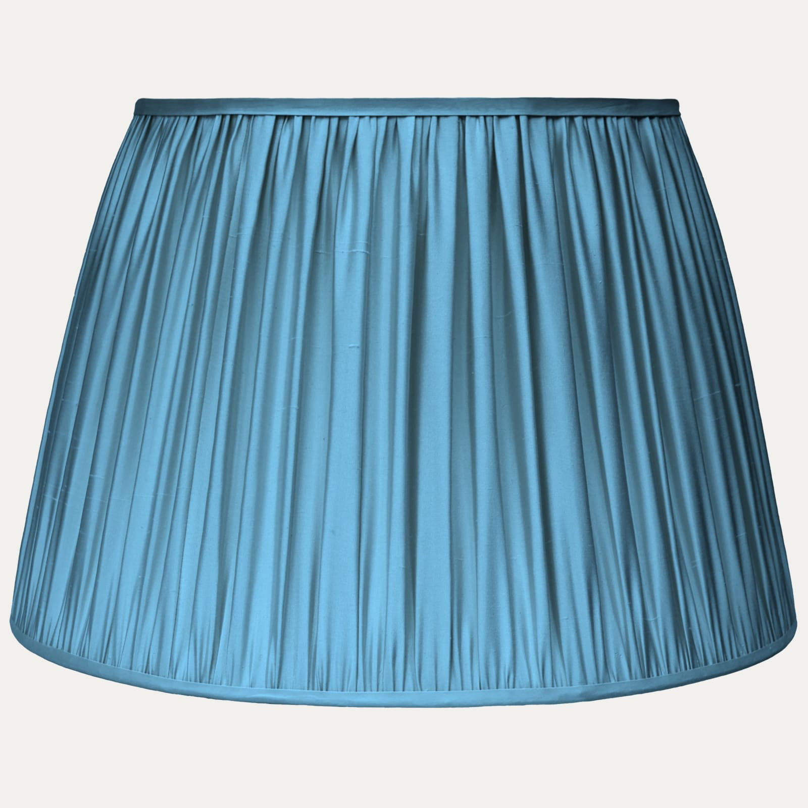 Douppion Atlantic Silk Pembroke Lampshade