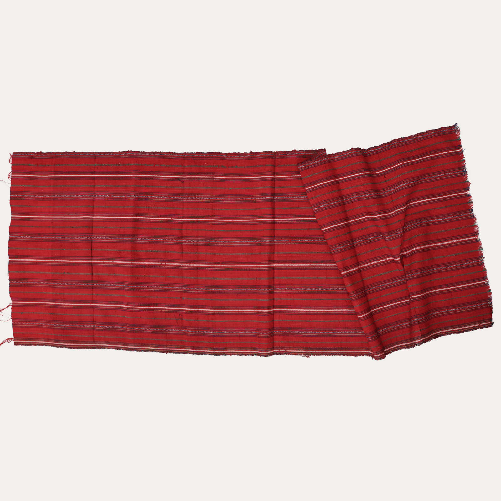 Turkmen Striped Silks 5 pieces