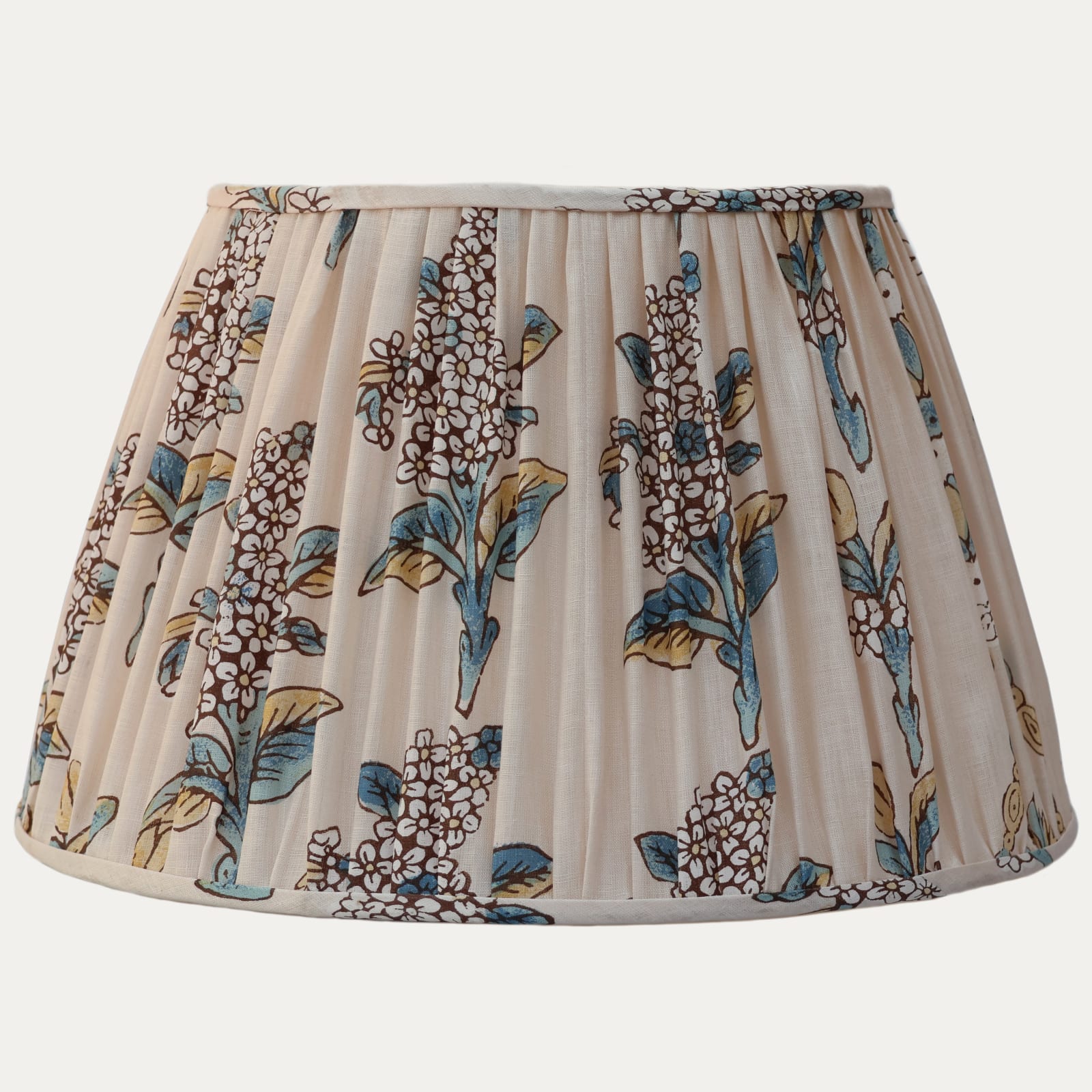 Robert Kime Lilac Lamp Handsewn Gathered Lampshade