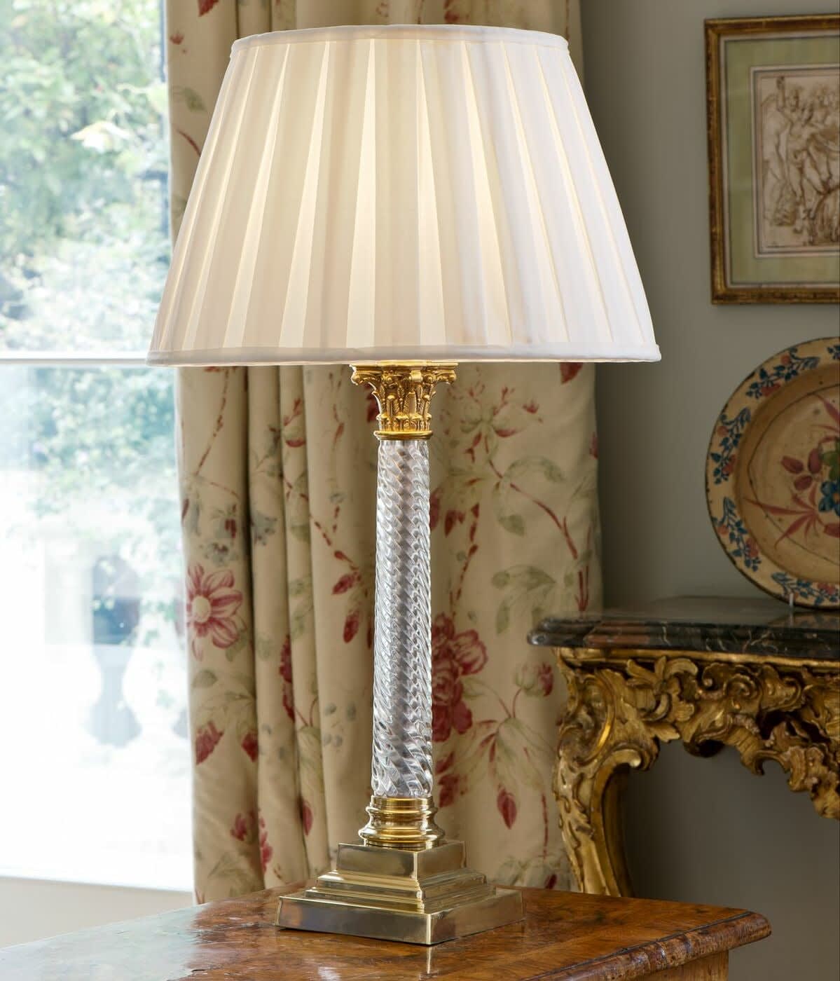 Twisted Glass Column