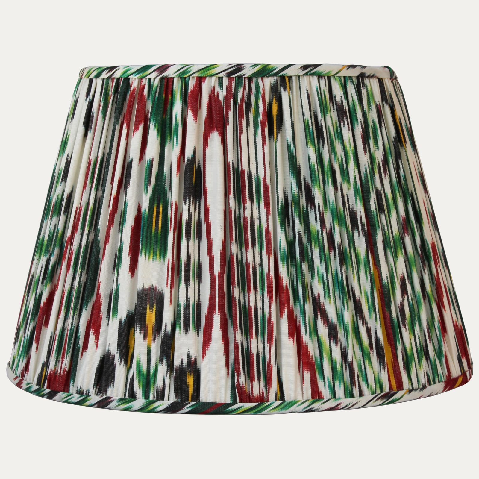 Wonderful Tree of Life Silk/Cotton Ikat Lampshade