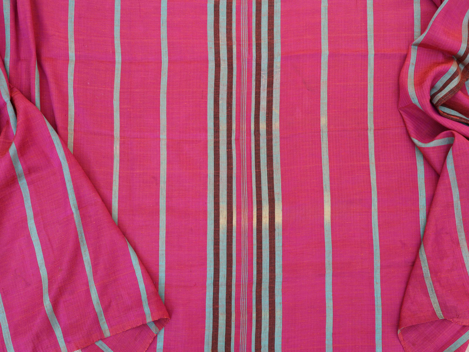 Syrian/Turkish Striped Silk Shawl