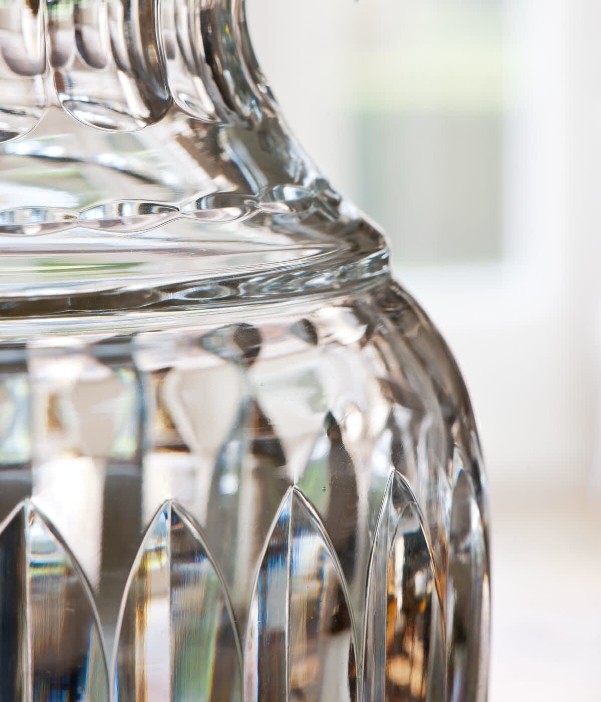 Meldon Glass Urn Table Lamp