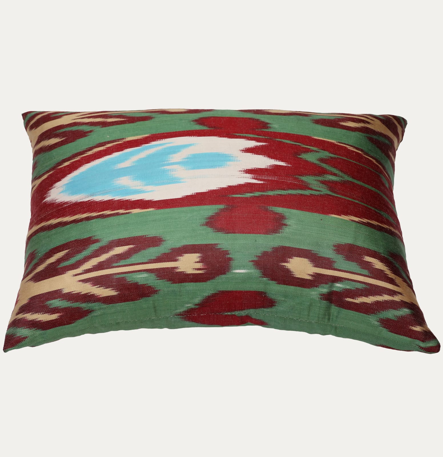 Wonderful Silk/Cotton Ikat Decorative Cushion