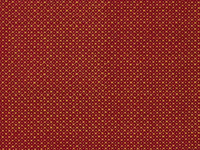 Kosma Yellow On Maroon