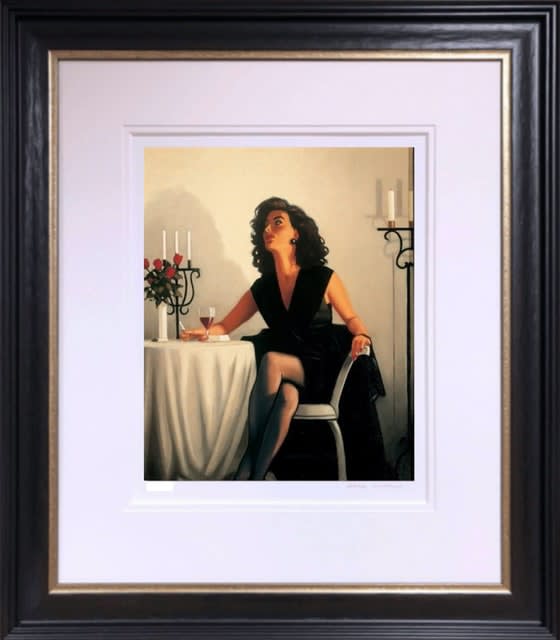 Jack Vettriano Table for One Framed