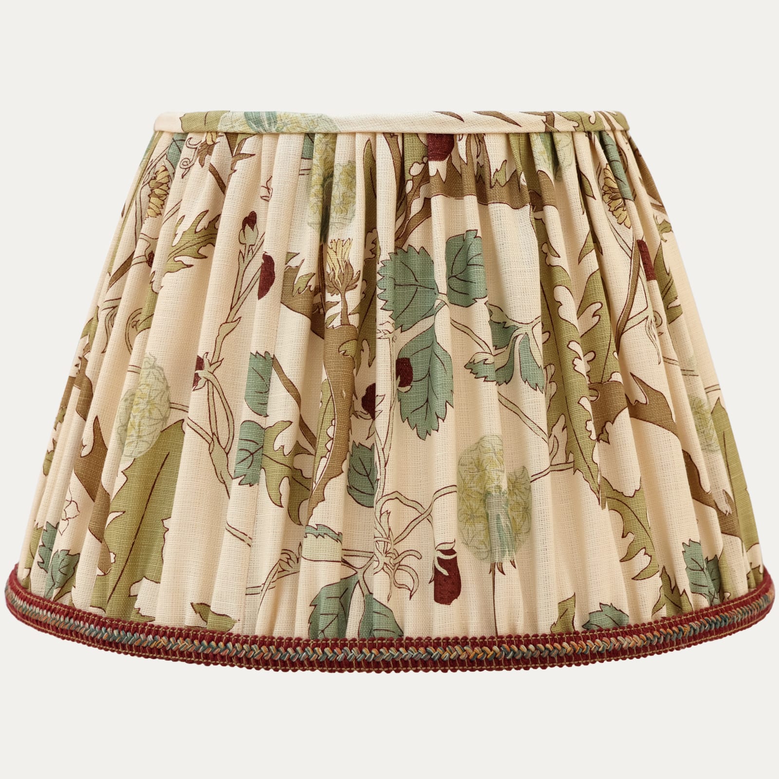 Robert Kime Dandelion Clock Bright Handsewn Gathered Lampshade