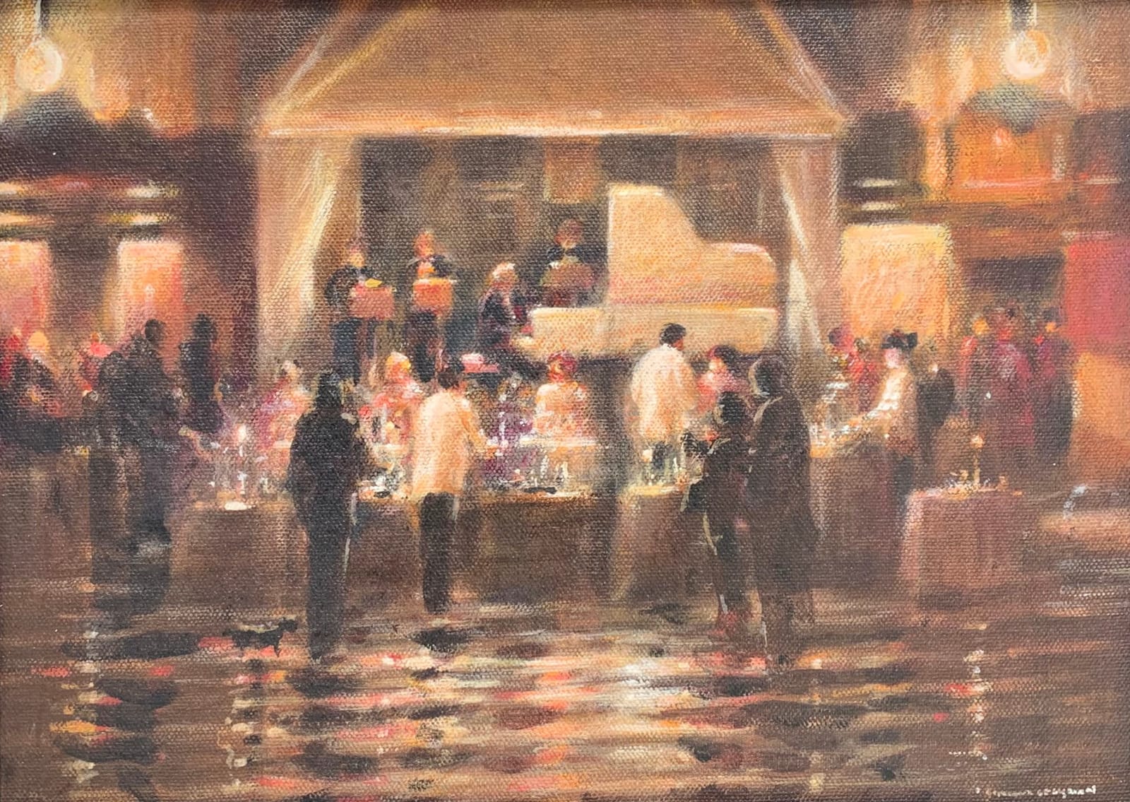 Venice in Flood by Lincoln Seligman