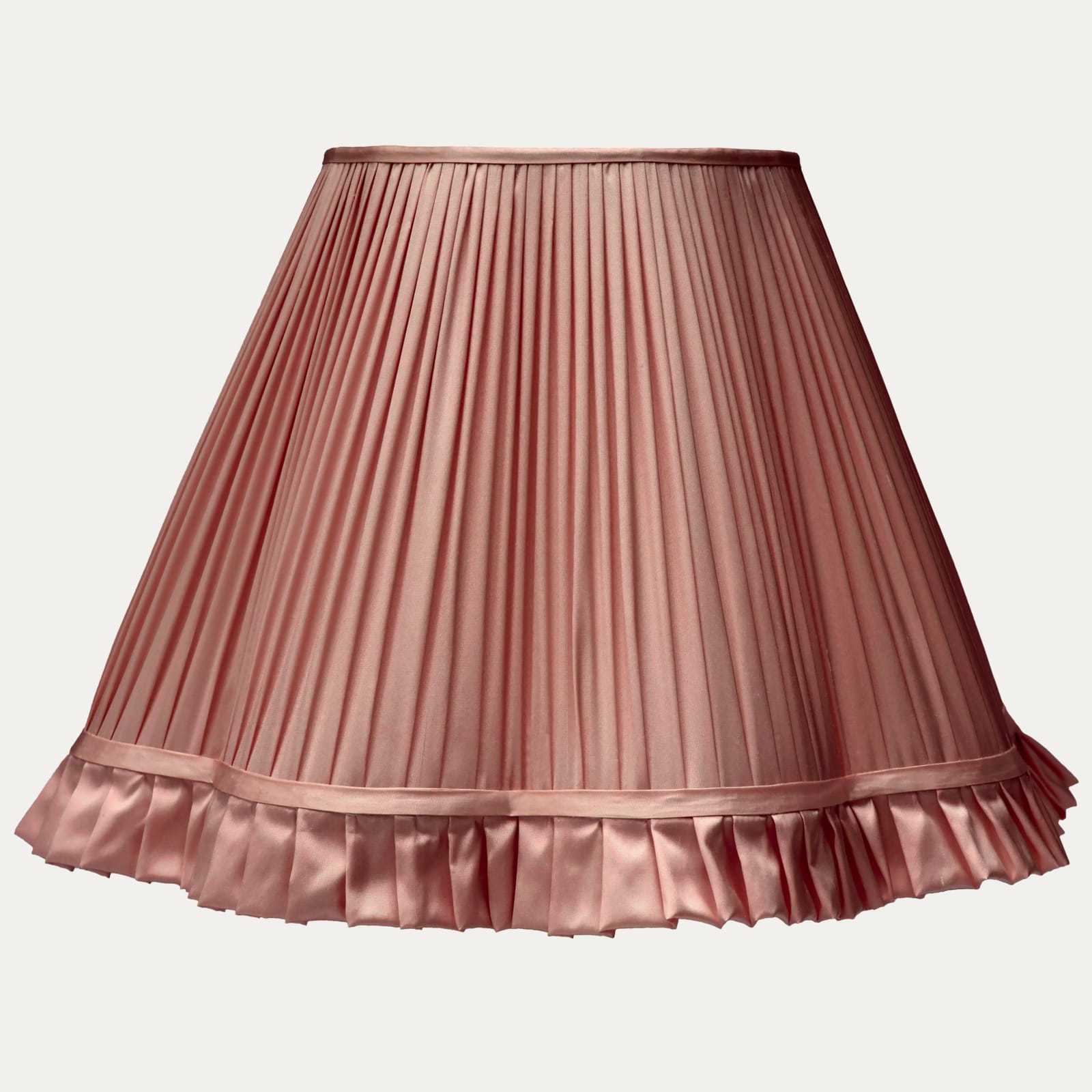 Douppion Sunset Silk Scallop Lampshade