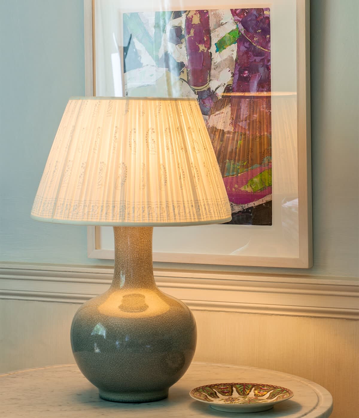 Warnford Table Lamp Stone