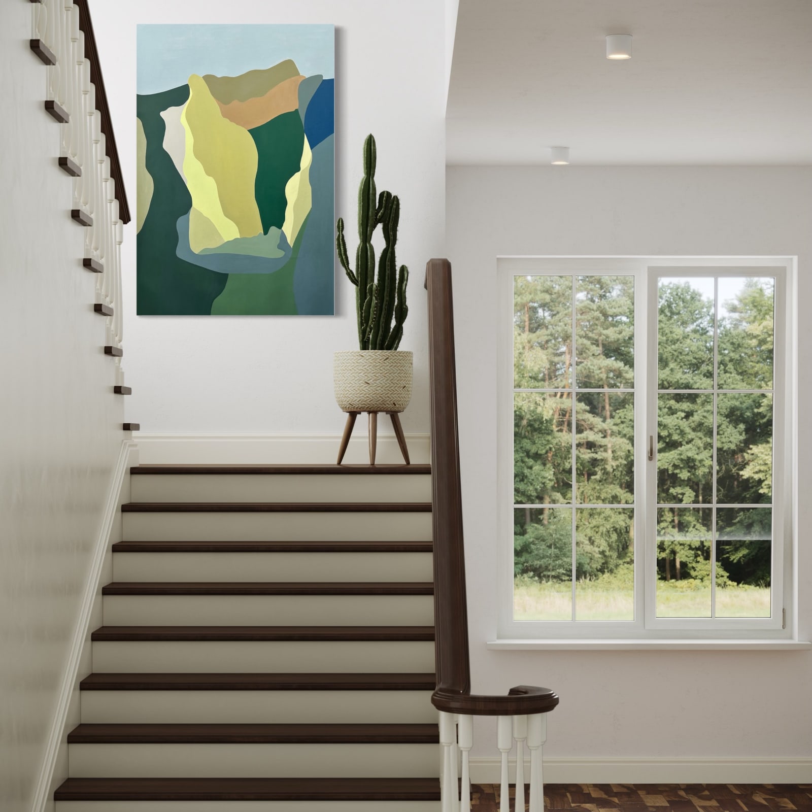 Florencia Trucco, Paisajes Interiores. Verde, 2024