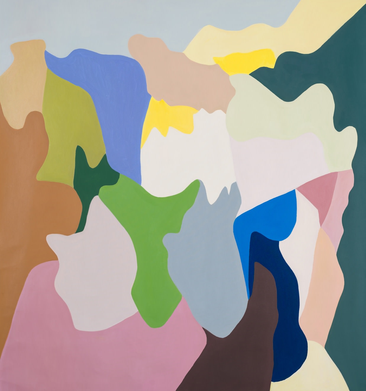 Florencia Trucco, Paisajes Interiores. Verdes y rosas., 2025