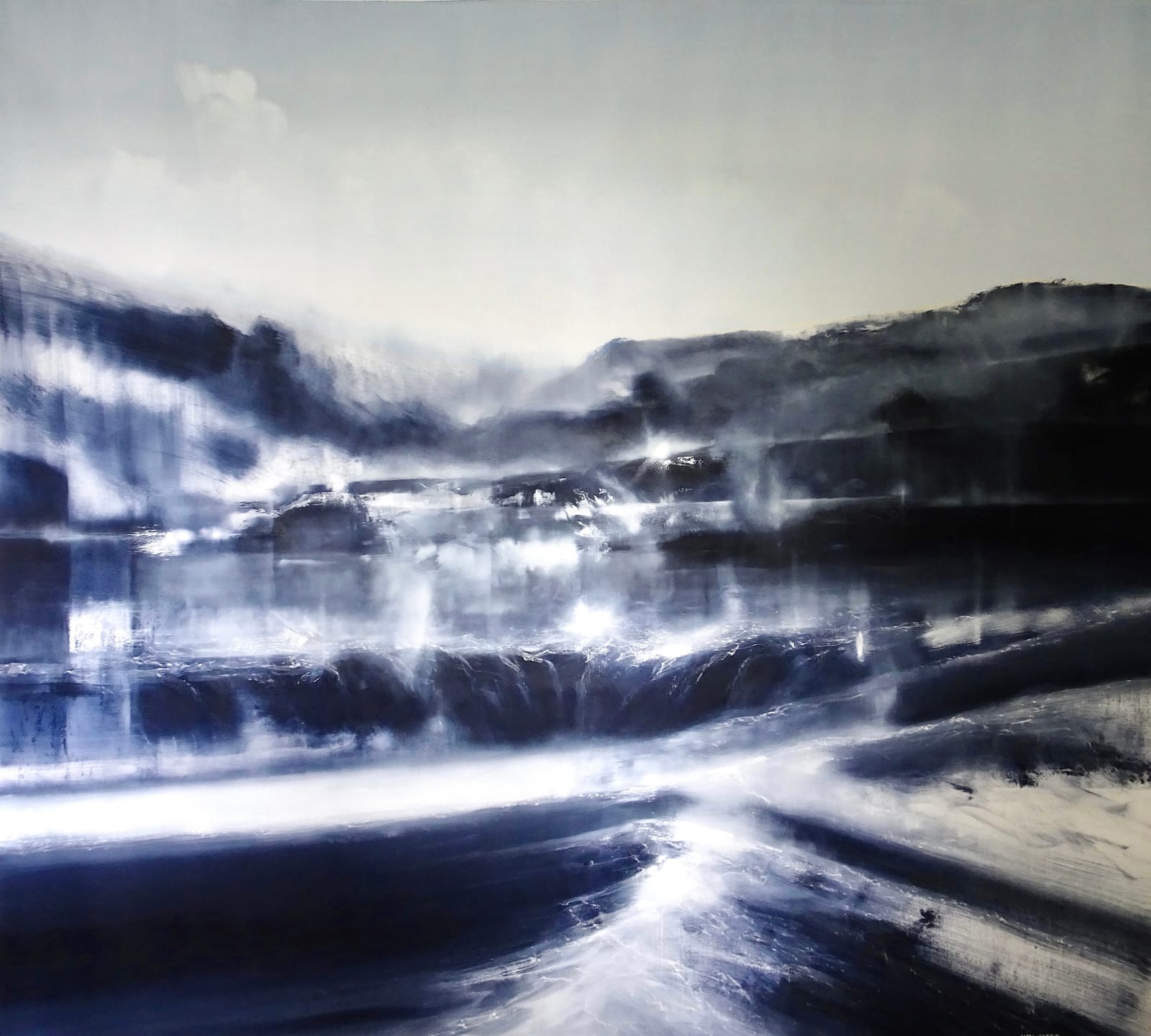 Garry Currin, Conversation with the Moon, 2023