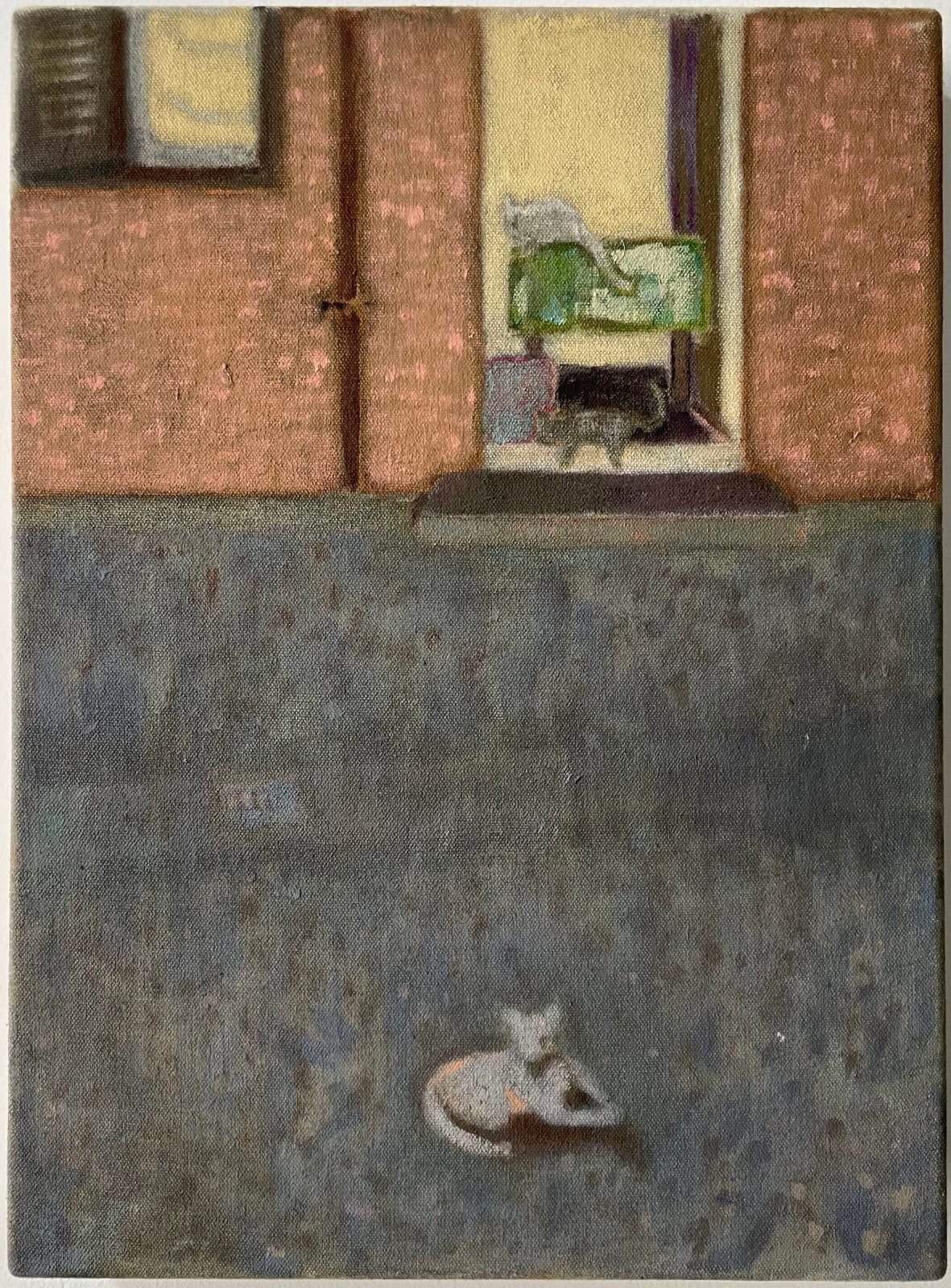 Rupert Travis, Three Cats , 2024