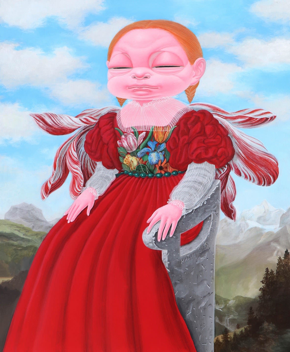 Ha Haengeun, Sitting Girl, 2020