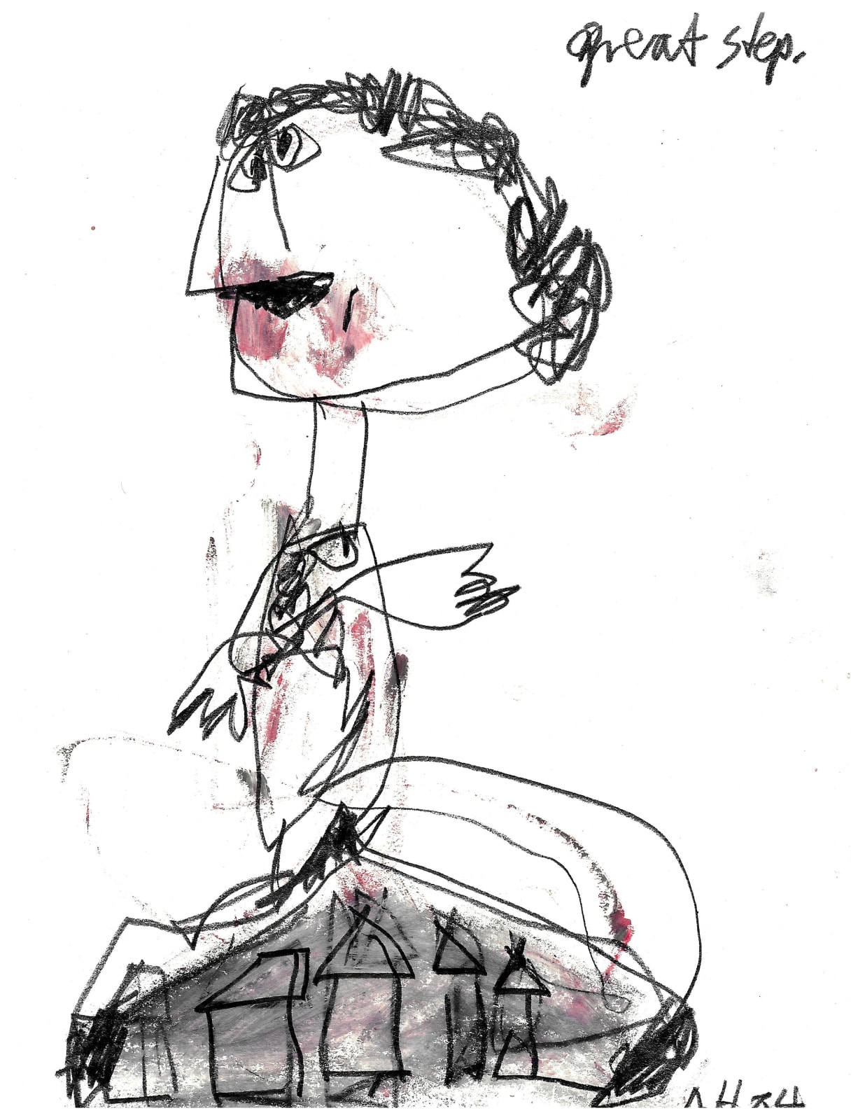 Alexandra Huber, Great step, 2004