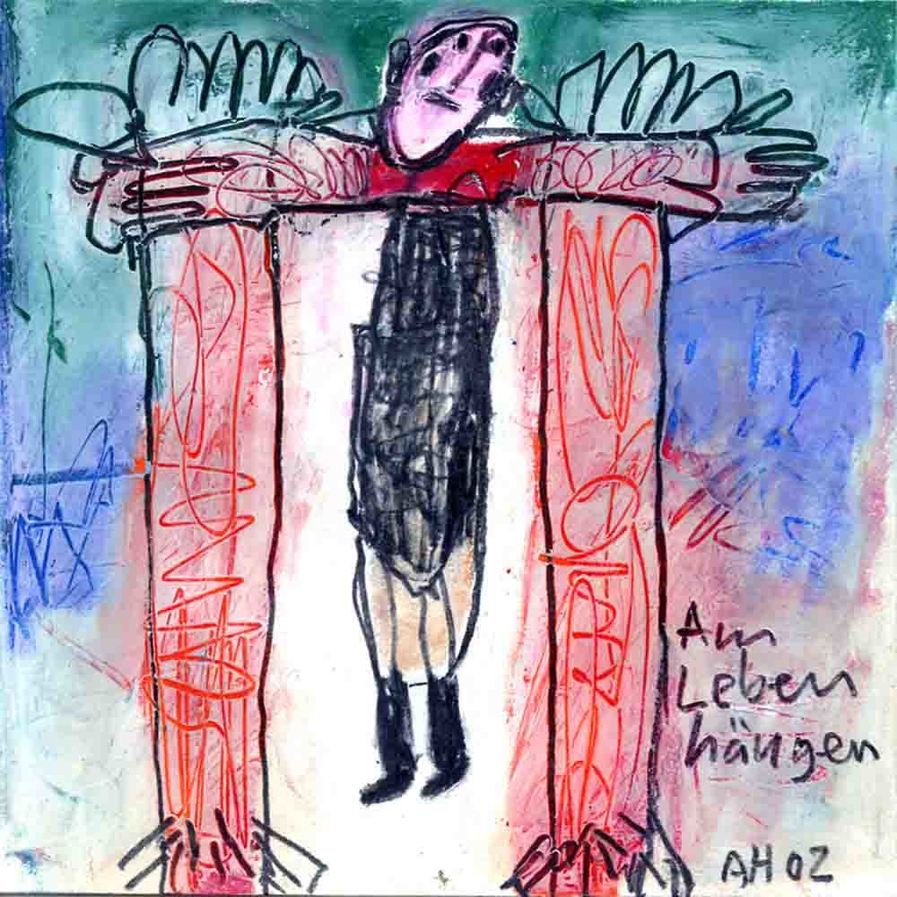 Alexandra Huber, Am Leben hängen, 2002