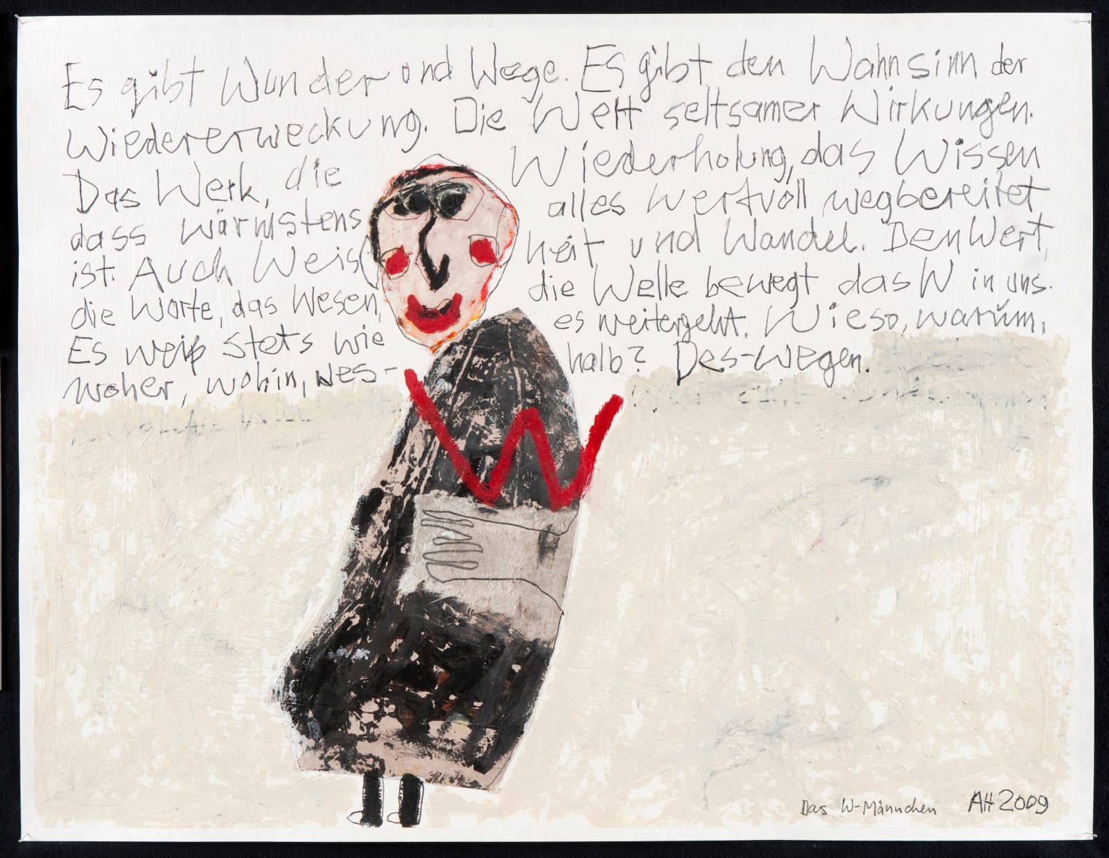 Alexandra Huber, Das W-Männchen, 2009