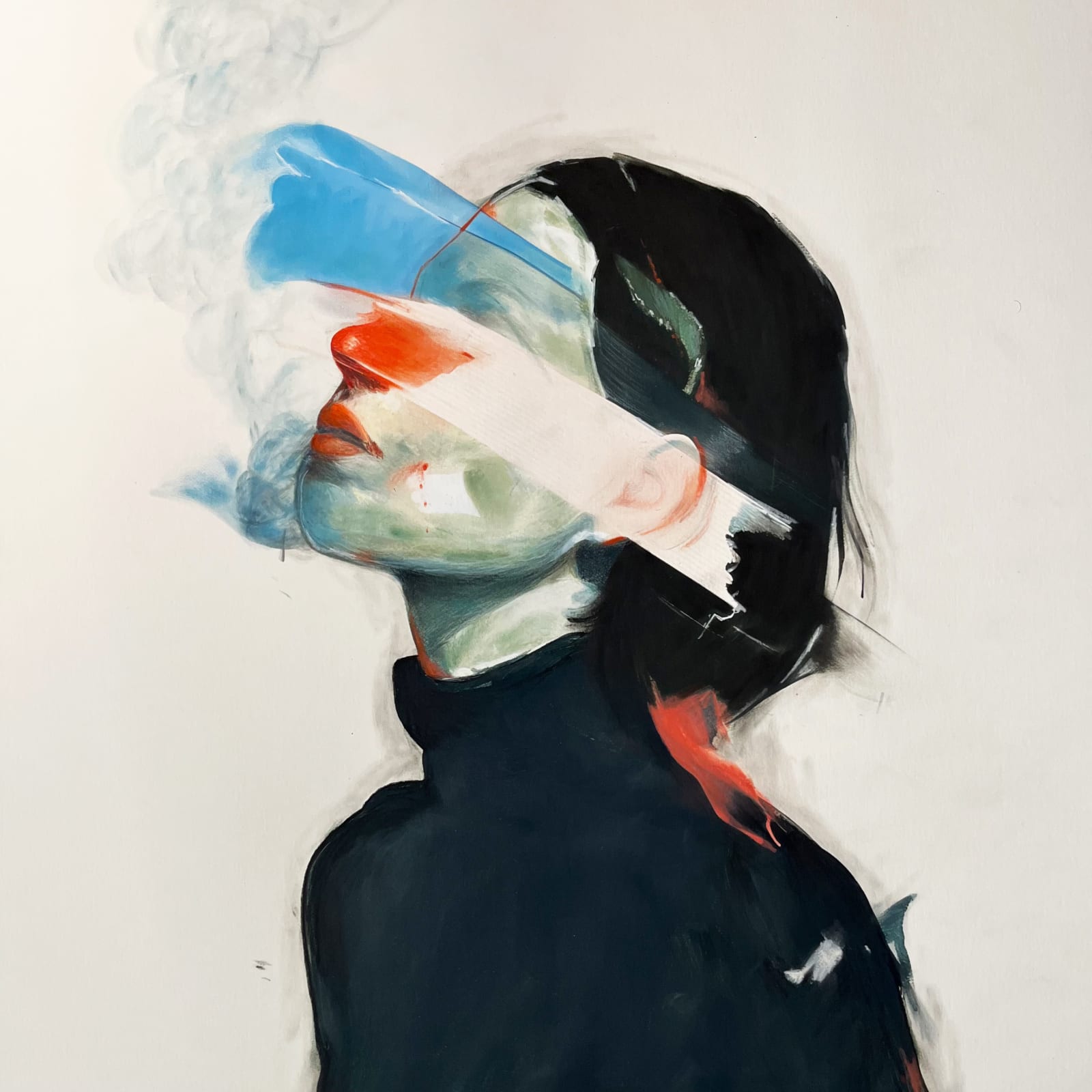 Nae Zerka, Rote Nase,Blauer Dunst, 2024