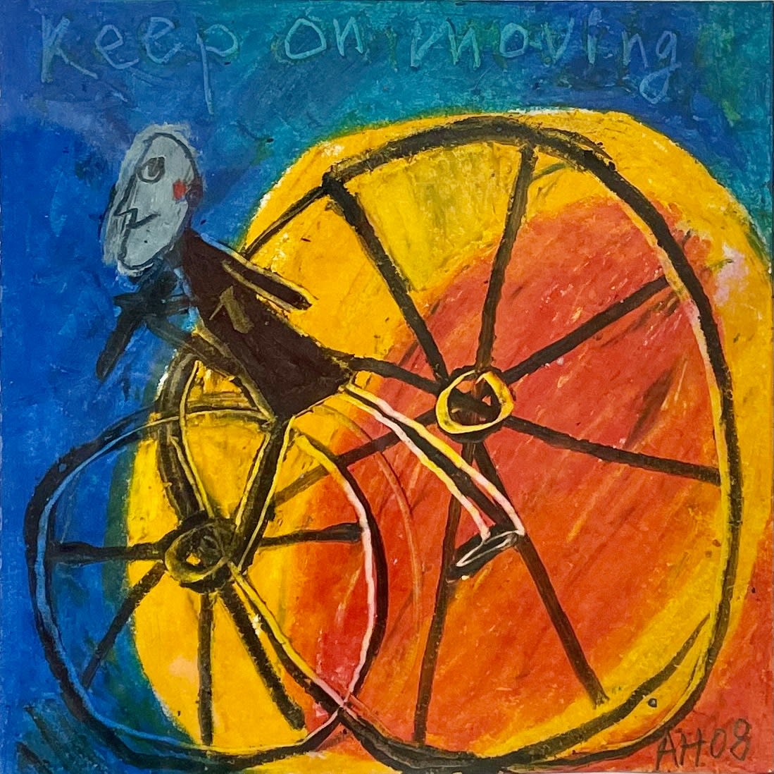 Alexandra Huber, Keep on moving, 2008
