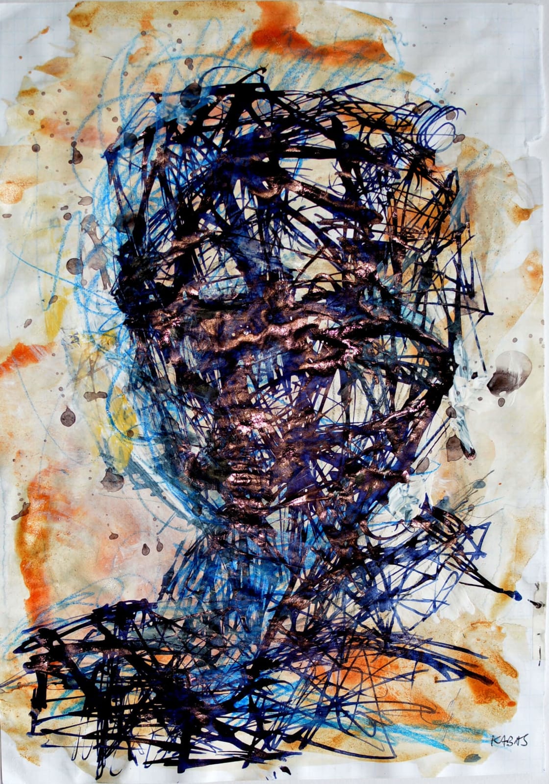 Robert Kabas, Kopf.Tusche, 2015