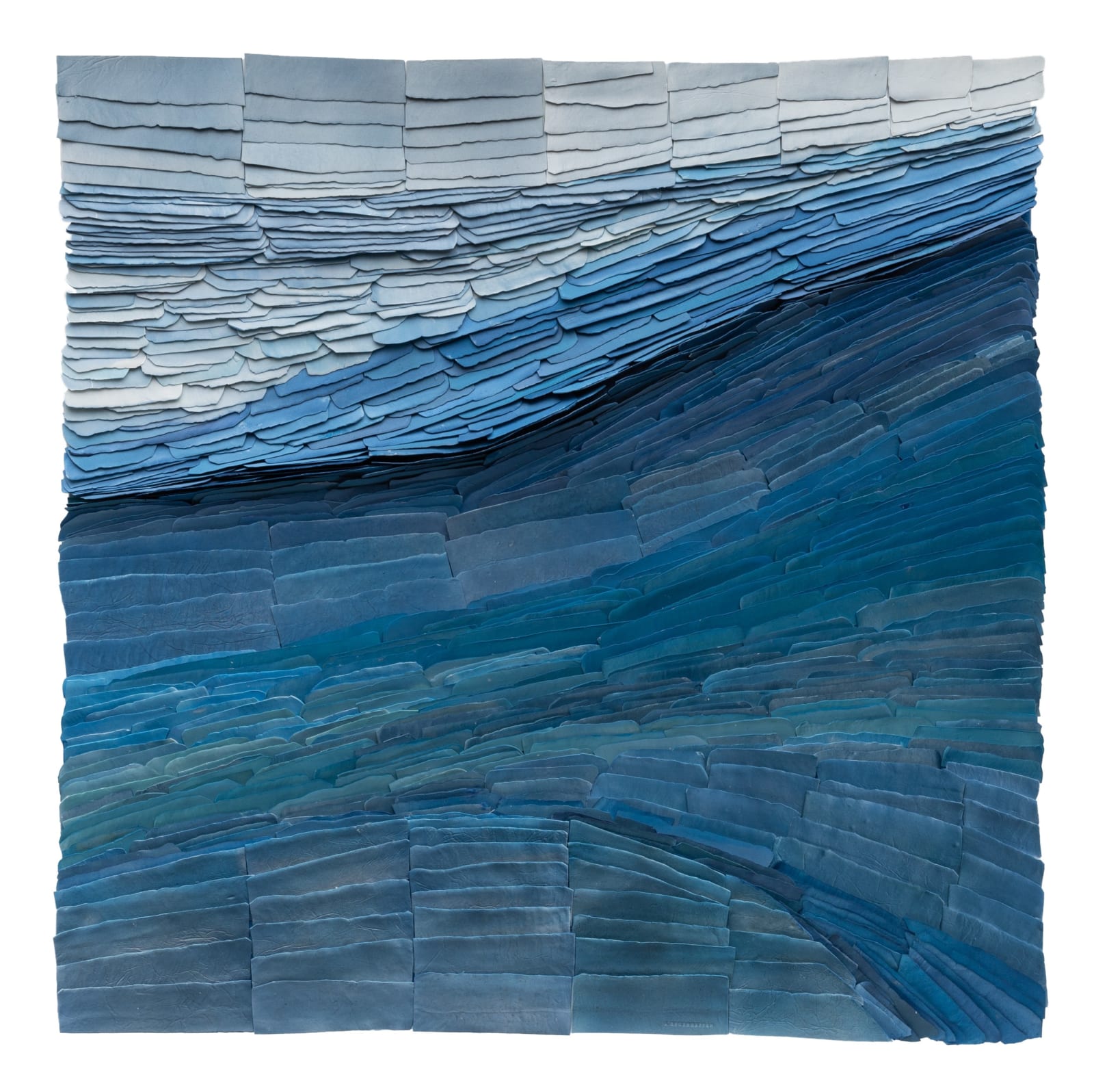 Jeanne Opgenhaffen, Blauw