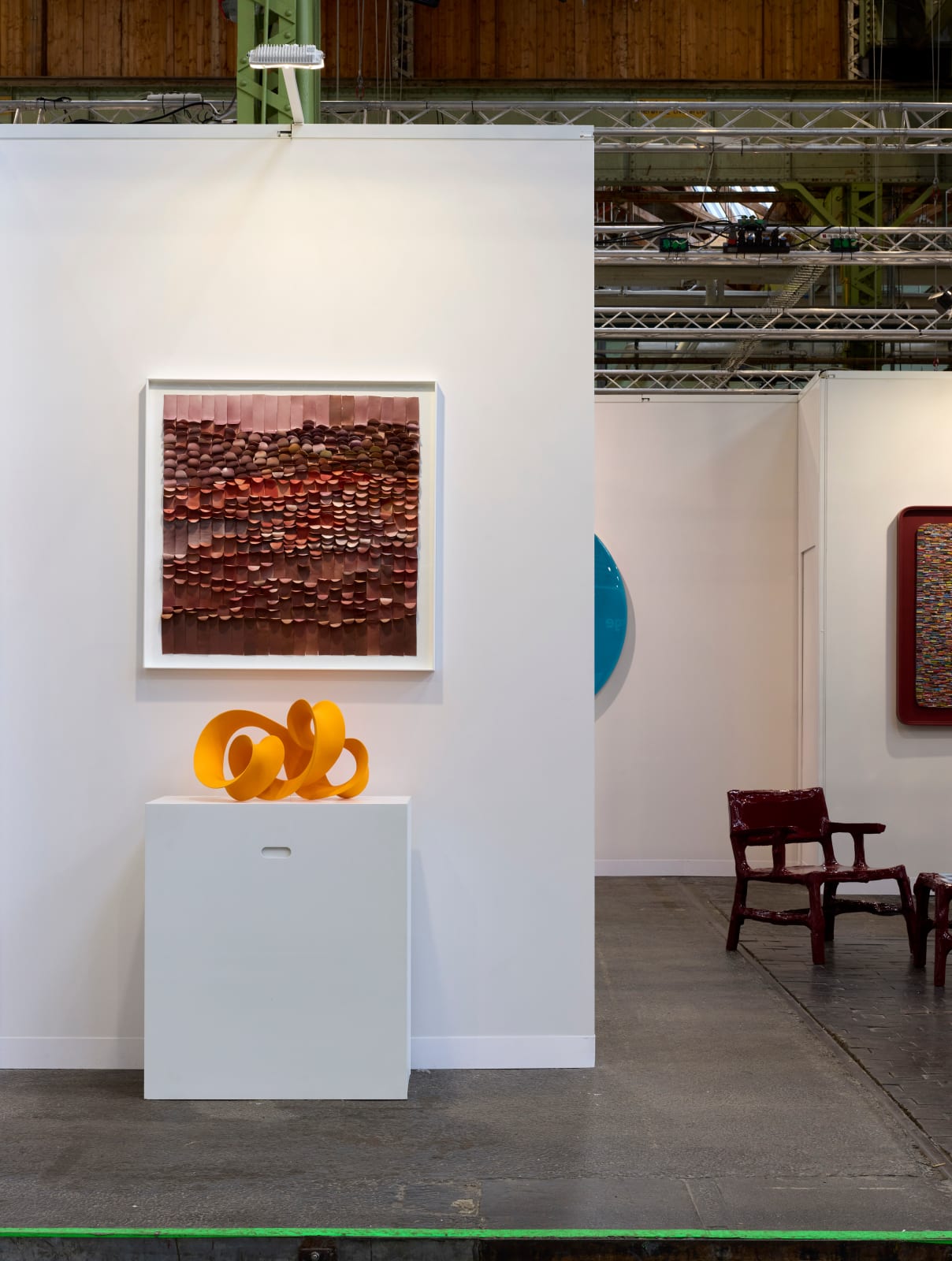 Merete Rasmussen, Intertwined Orange, 2025
