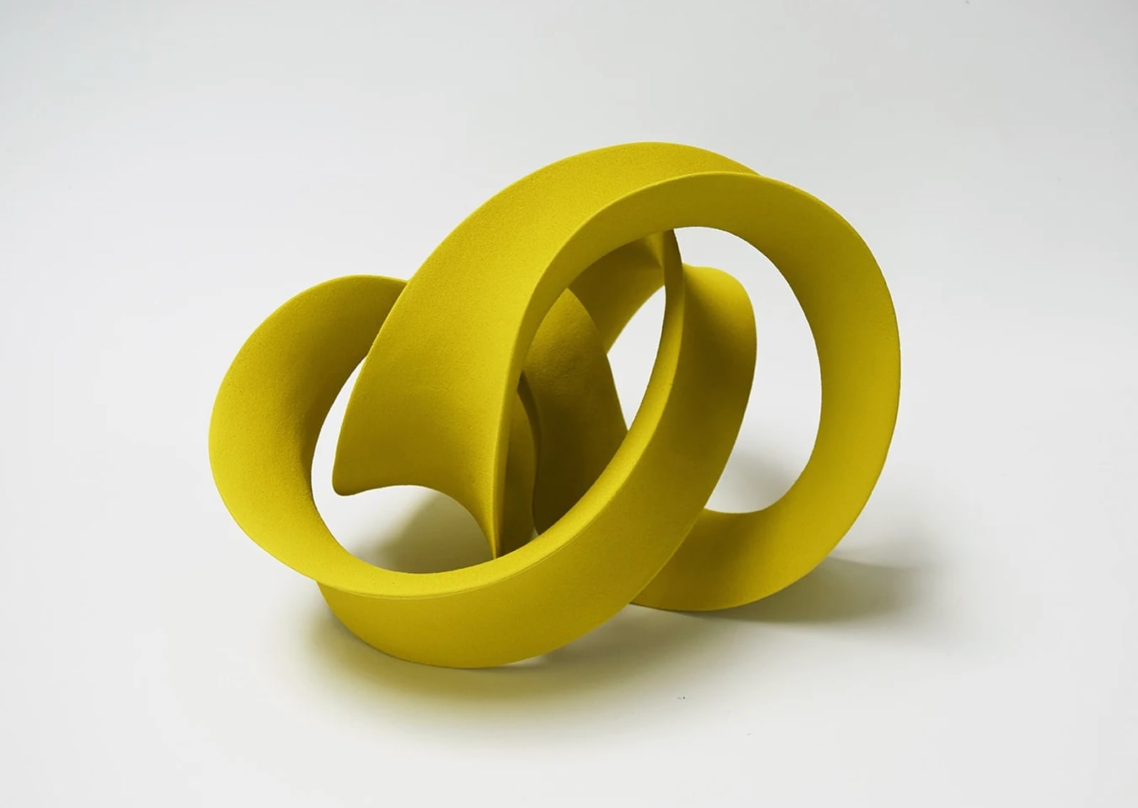 Merete Rasmussen, Coiled Yellow Green, 2021