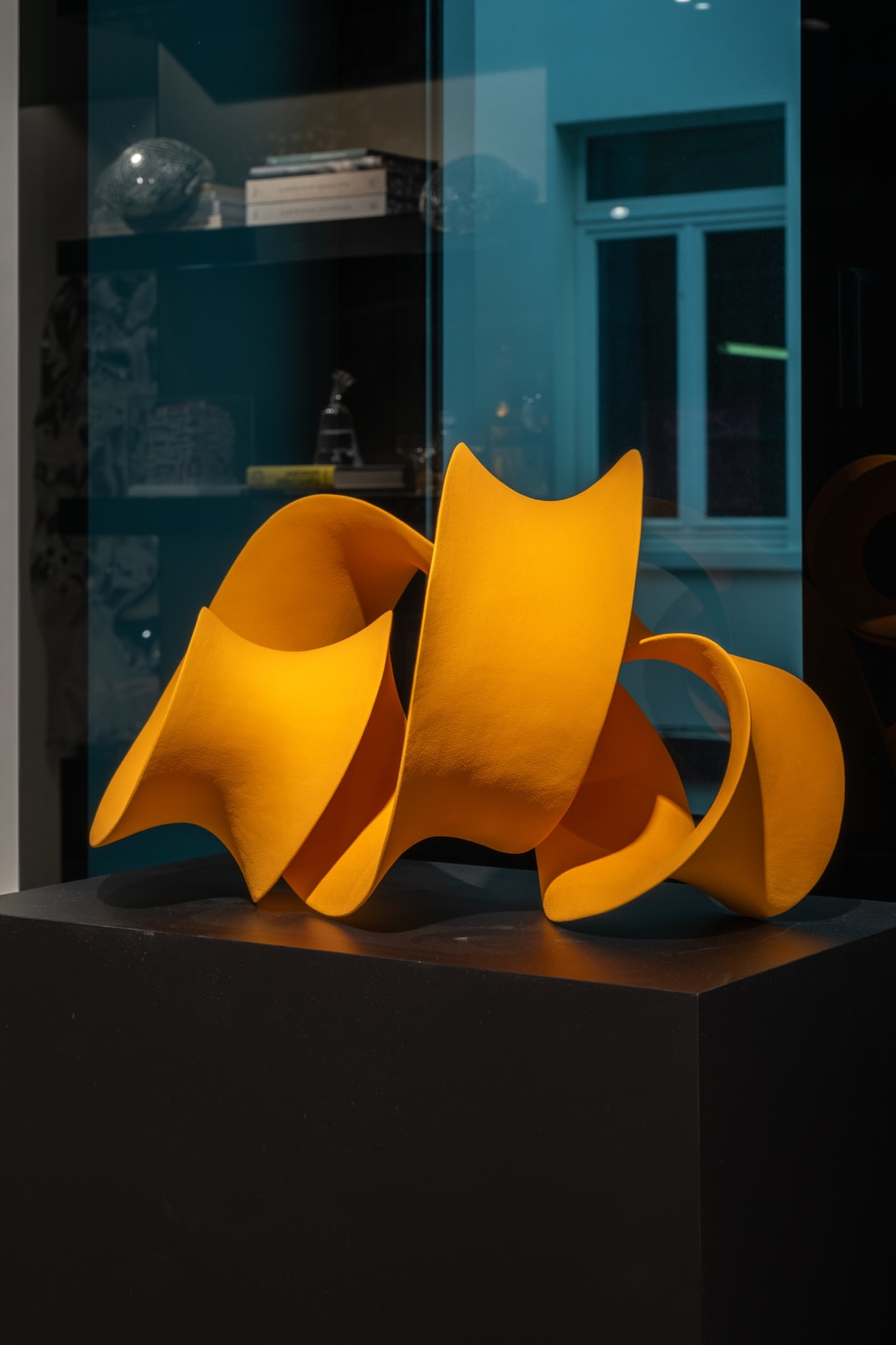 Merete Rasmussen, Intertwined Orange, 2025