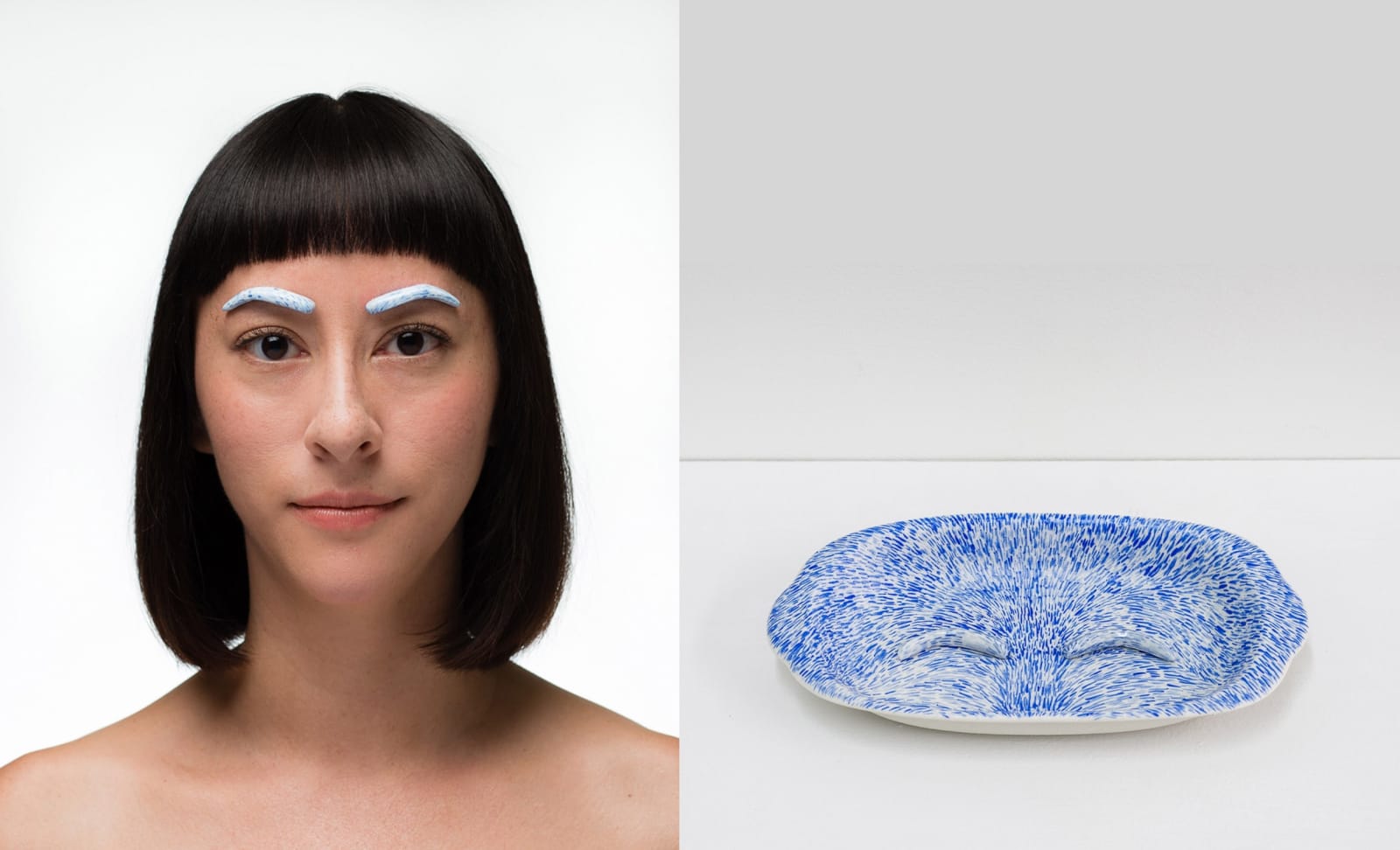 Jennifer Ling Datchuk, Blue and White: Delicate Diva, 2014