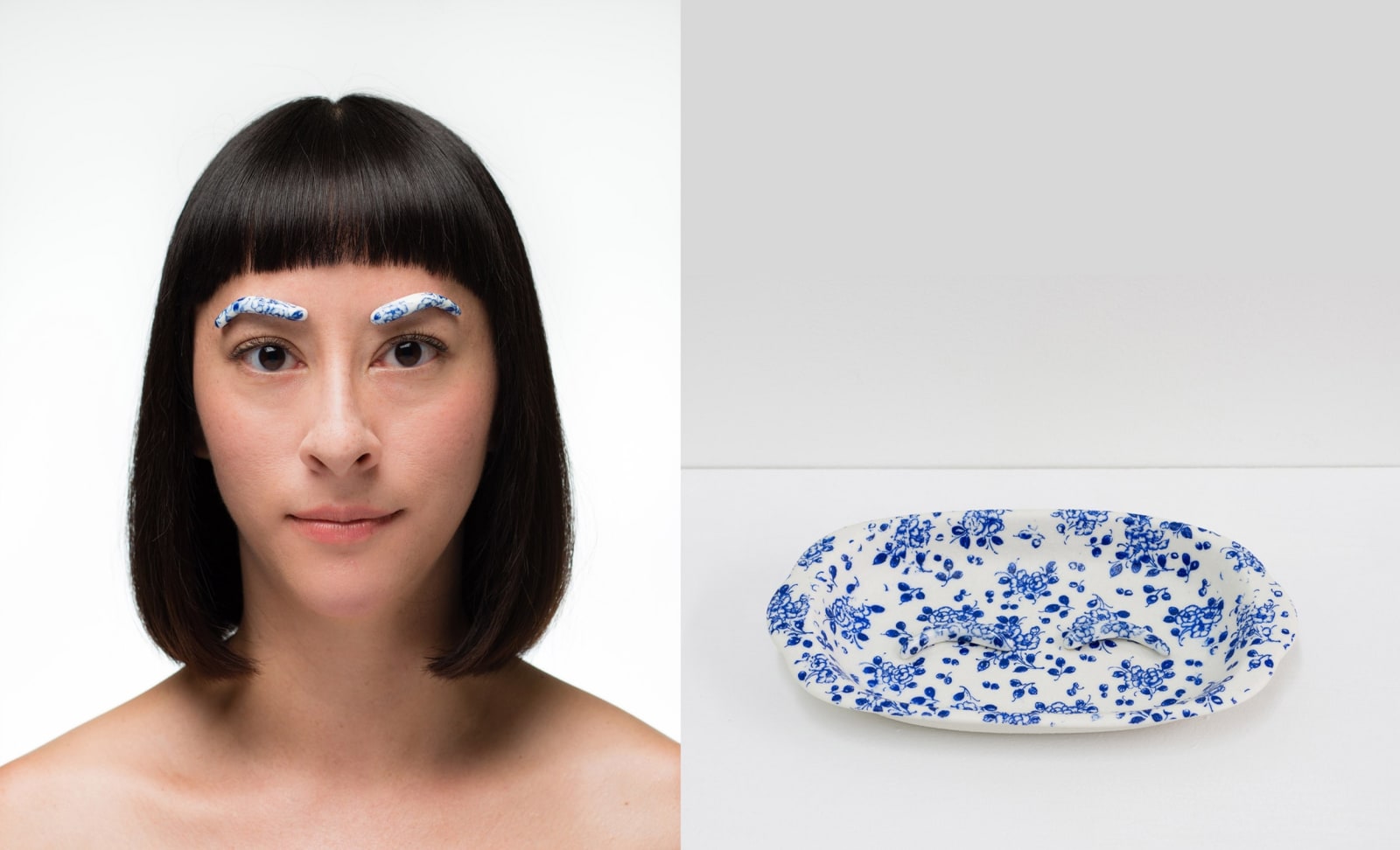 Jennifer Ling Datchuk, Blue and White: Elegant Ingenue, 2014