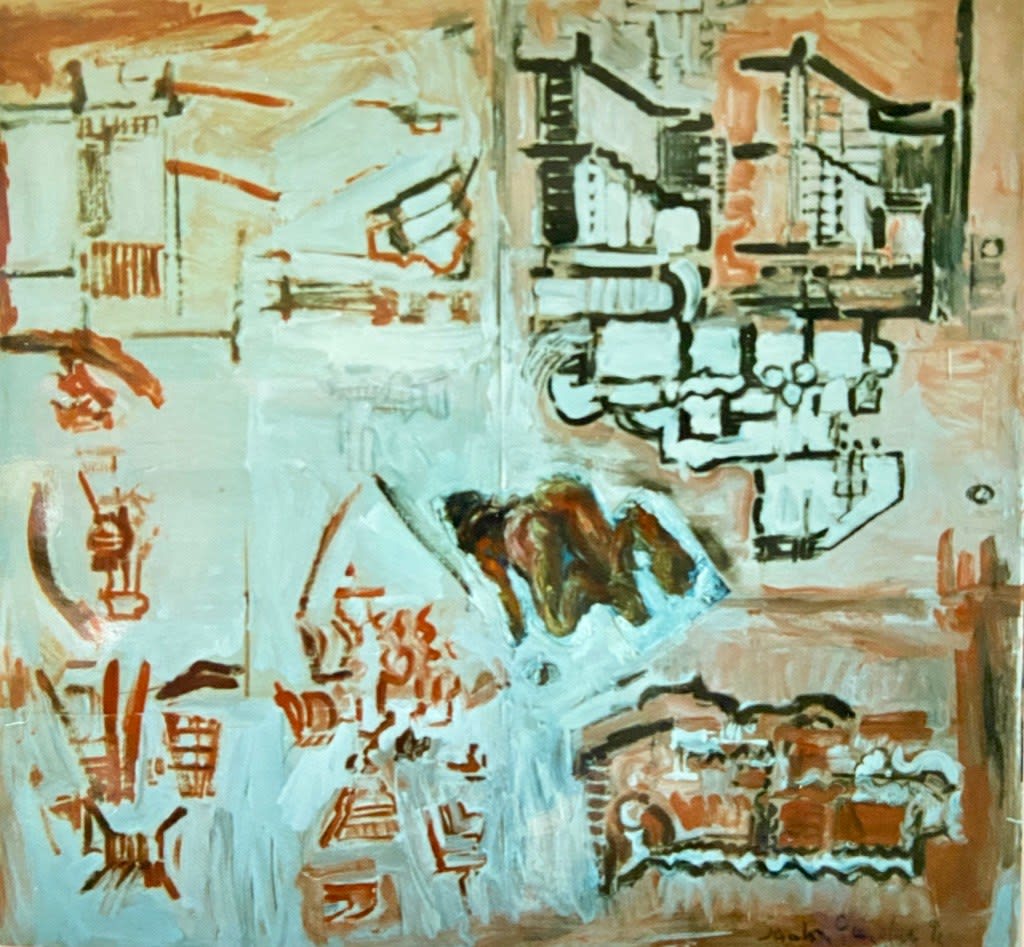 Francine Scialom Greenblatt, Cartography I, 1992