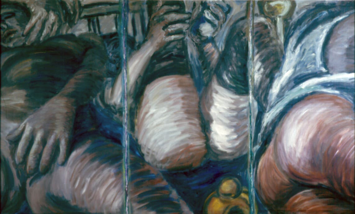 Francine Scialom Greenblatt, Voyeur Voyou III, 1987