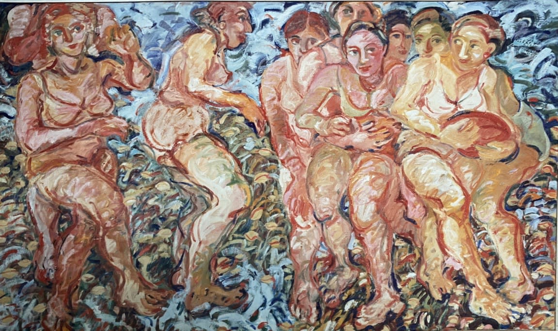 Francine Scialom Greenblatt, Rugby at Newlands, 1981