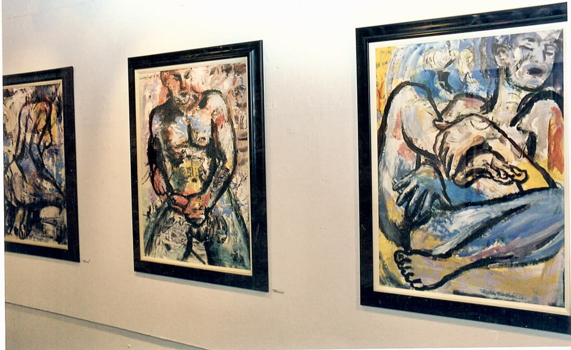 Francine Scialom Greenblatt, AVA 2000 installation view, 2000