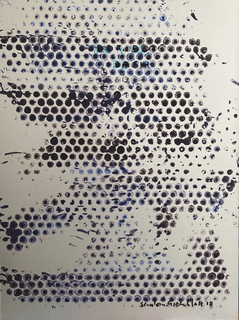 Francine Scialom Greenblatt, Dot Dot Dash, 2018