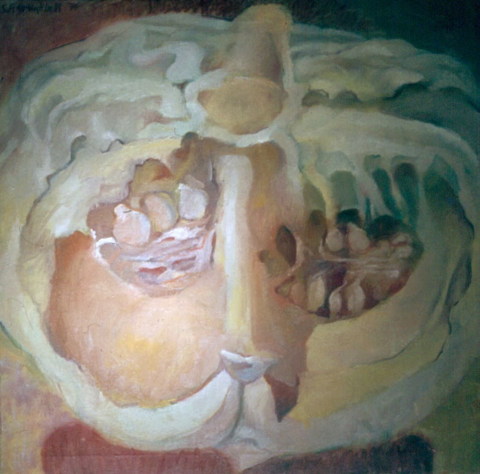 Francine Scialom Greenblatt, Cabbage Man, 1974