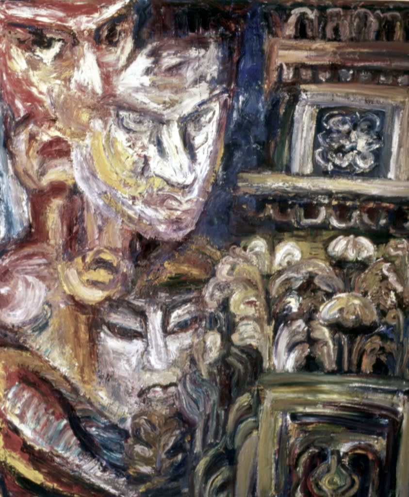 Francine Scialom Greenblatt, Enigma Wrapped in Mystery Shrouded in Secrets, 1990
