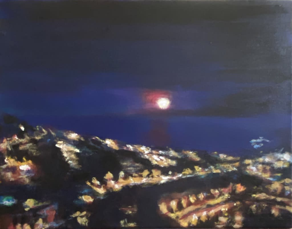 Francine Scialom Greenblatt, Villefranche Bay, 2020